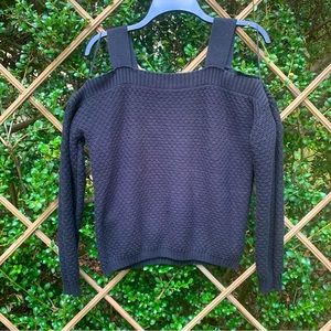 Cute Sonoma Cold Shoulder Sweater